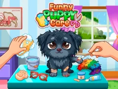 Joc Funny Puppy Care en línia