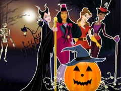 Joc Princesses Halloween Night en línia