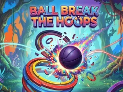 Joc Ball Break The Hoops en línia