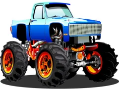 Joc Monster Truck Puzzle en línia