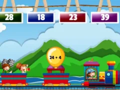 Joc Math Train Addition en línia