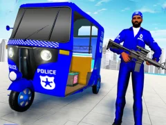 Joc Police Auto Rickshaw Taxi en línia