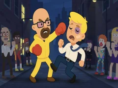 Joc Drunken Fighter en línia