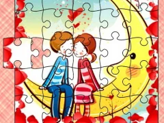 Joc Loving Couple Jigsaw en línia