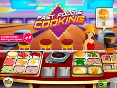 Joc Fast Food & Cooking en línia