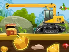 Joc Gold Truck Crane en línia