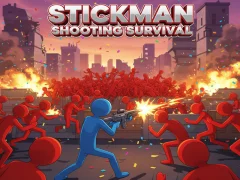 Joc Stickman Shooting Survival en línia