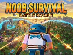 Joc Noob Survival: Battle Royale en línia