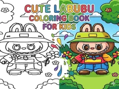 Joc Cute Labubu Coloring Book for Kids en línia