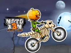 Joc Moto X3M Spooky Land en línia