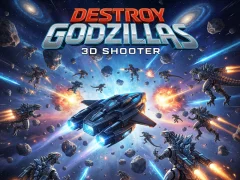 Joc Destroy Godzillas: 3D Shooter en línia