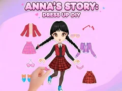 Joc Anna's Story: Dress Up DIY en línia