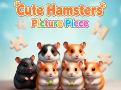 Joc Cute Hamsters Picture piece en línia