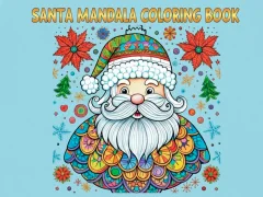 Joc Santa Mandala Coloring Pages en línia