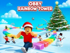 Joc Obby Rainbow Tower en línia
