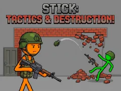 Joc Stick: Tactics & Destruction en línia