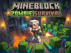 Joc Mineblock Zombie Survival en línia