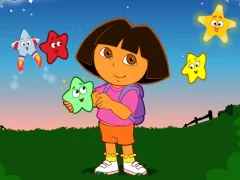 Joc Dora The explorer Dora's Star Catching en línia