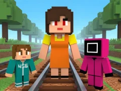 Joc Squid Game Craft Runner en línia