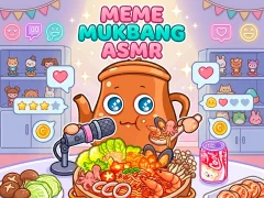 Joc Meme Mukbang ASMR Game en línia