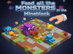 Joc Feed all the MONSTERS in the Mineblock en línia