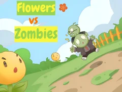 Joc Flowers vs Zombies en línia