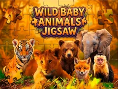 Joc Wild Baby Animals Jigsaw en línia