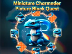 Joc Miniature Charmander Picture Block Quest en línia