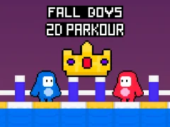 Joc Fall Boys 2D Parkour en línia