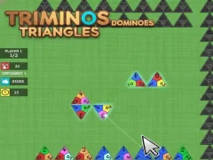 Joc Triminos Dominoes Triangles en línia