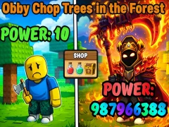 Joc Obby Chop Trees in the Forest en línia