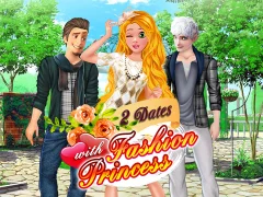 Joc 2 Dates with Fashion Princess en línia