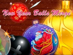 Joc New Year Balls Merge en línia