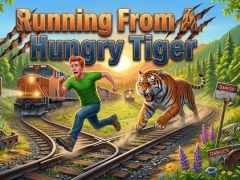 Joc Running From A Hungry Tiger en línia