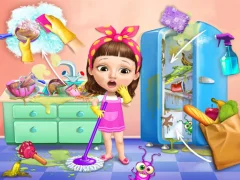 Joc Sweet Baby Girl Cleanup Messy House en línia