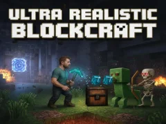 Joc Ultra Realistic BlockCraft en línia