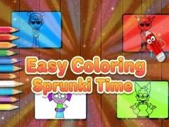 Joc Easy Coloring Sprunki Time en línia