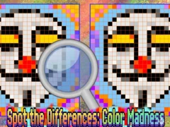 Joc Spot the Differences Color Madness en línia
