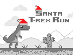 Joc Santa T-Rex Run en línia