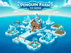 Joc Penguin Farm - Ice Merge en línia