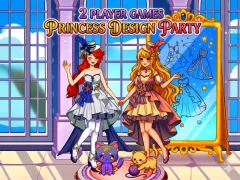 Joc 2 Player Games Princess Design Party en línia