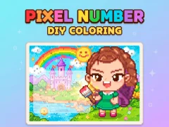 Joc Pixel Number  DIY Coloring en línia