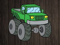 Joc Monster Truck Jigsaw en línia