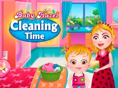 Joc Baby Hazel Cleaning Time en línia