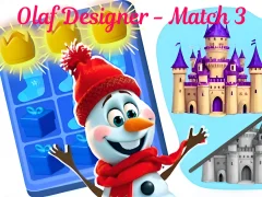 Joc Olaf Designer - Match 3 en línia