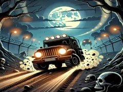 Joc Racing Car Destroying Zombie en línia