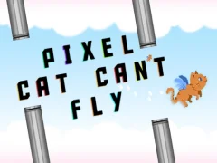 Joc Pixel cat can't fly en línia