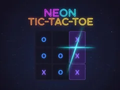 Joc Neon Tic-Tac-Toe en línia