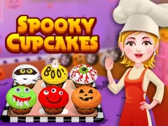 Joc Spooky Cupcakes en línia