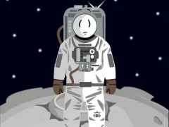 Joc Stickman in Space en línia